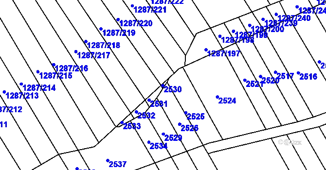 Parcela st. 941/12 v KÚ Havřice, Katastrální mapa