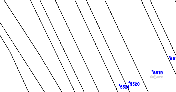 Parcela st. 1113/7 v KÚ Havřice, Katastrální mapa