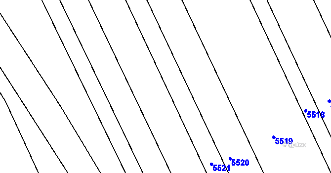 Parcela st. 1113/8 v KÚ Havřice, Katastrální mapa