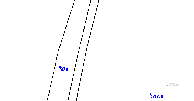 Parcela st. 91 v KÚ Herálec, Katastrální mapa