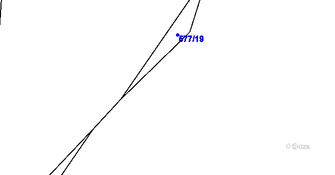 Parcela st. 577/18 v KÚ Český Herálec, Katastrální mapa
