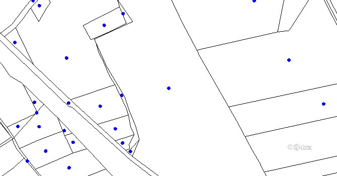 Parcela st. 247/6 v KÚ Heroltice u Jihlavy, Katastrální mapa