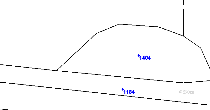 Parcela st. 885/12 v KÚ Heřmaň, Katastrální mapa