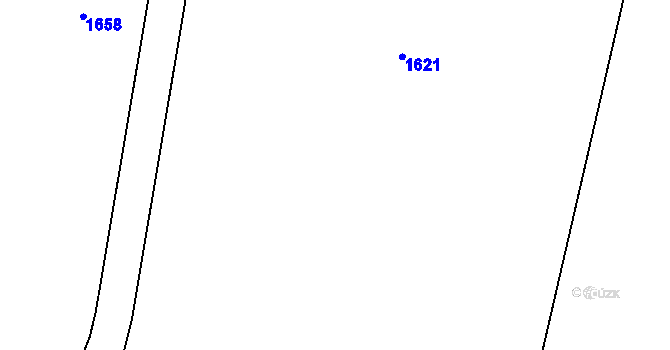 Parcela st. 1185/5 v KÚ Heřmanov, Katastrální mapa