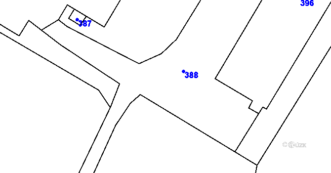 Parcela st. 272/22 v KÚ Dolní Sekyřany, Katastrální mapa