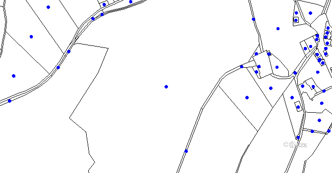 Parcela st. 94/2 v KÚ Častonice, Katastrální mapa
