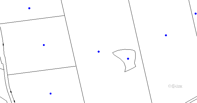 Parcela st. 910 v KÚ Hlohovičky, Katastrální mapa