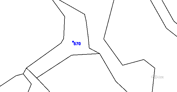 Parcela st. 466/12 v KÚ Mostiště u Hlohovic, Katastrální mapa