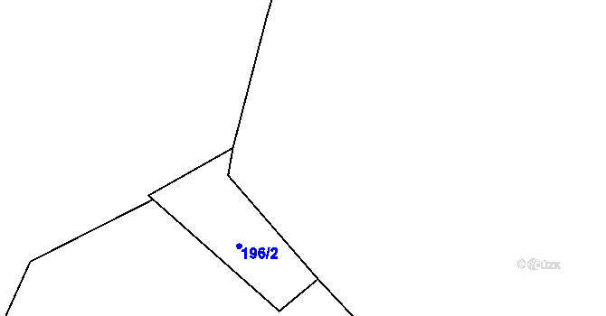 Parcela st. 539/19 v KÚ Hoděšovice, Katastrální mapa