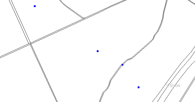 Parcela st. 2435/2 v KÚ Hodonín, Katastrální mapa