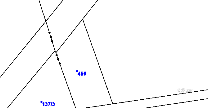Parcela st. 364/4 v KÚ Loděnice, Katastrální mapa