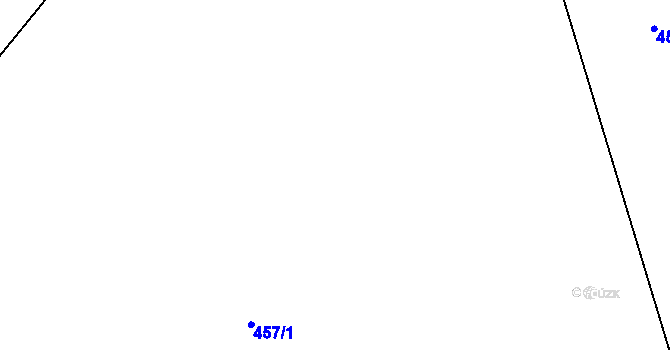 Parcela st. 364/17 v KÚ Loděnice, Katastrální mapa