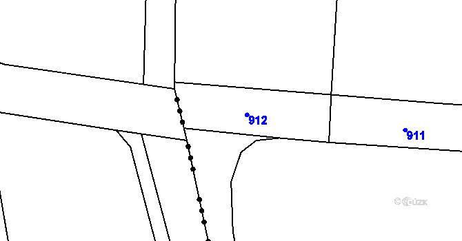 Parcela st. 824/12 v KÚ Neplachovice, Katastrální mapa