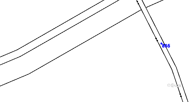 Parcela st. 1000/21 v KÚ Holedeč, Katastrální mapa