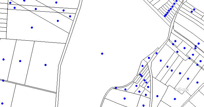 Parcela st. 206/14 v KÚ Holešovice u Chroustovic, Katastrální mapa
