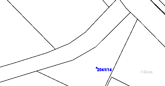Parcela st. 2398/2 v KÚ Holice v Čechách, Katastrální mapa