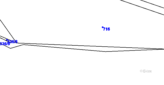 Parcela st. 482/4 v KÚ Holohlavy, Katastrální mapa