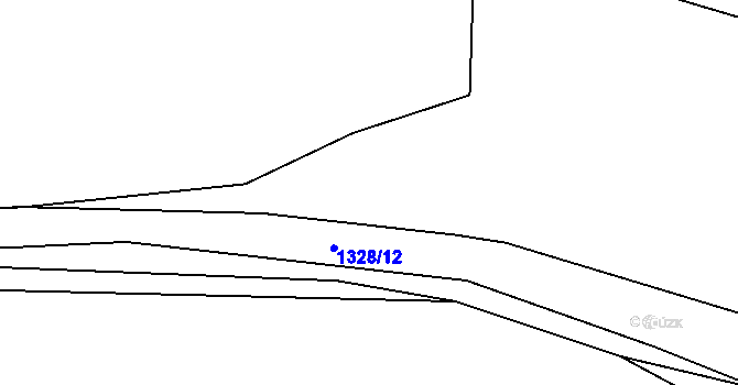 Parcela st. 420/1 v KÚ Přes, Katastrální mapa