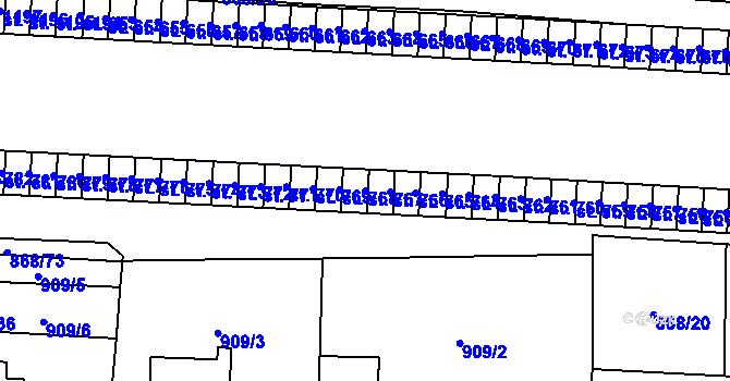 Parcela st. 767 v KÚ Holýšov, Katastrální mapa