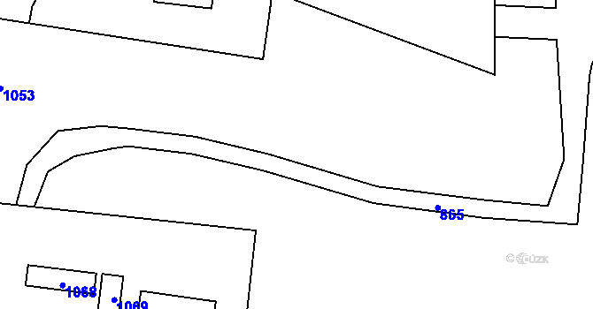 Parcela st. 19/4 v KÚ Prostřední Bludovice, Katastrální mapa