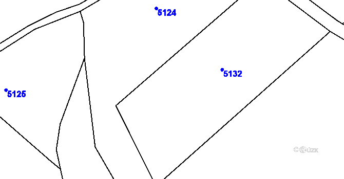 Parcela st. 2039/6 v KÚ Nepomuky, Katastrální mapa