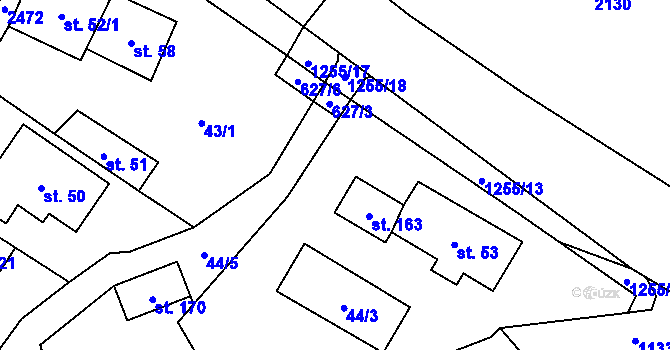 Parcela st. 42 v KÚ Malíkov nad Nežárkou, Katastrální mapa