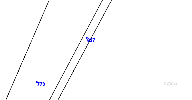Parcela st. 620 v KÚ Šejby, Katastrální mapa