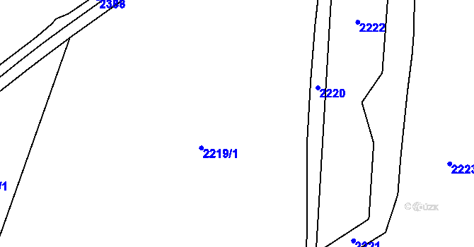 Parcela st. 433/19 v KÚ Hořesedly, Katastrální mapa