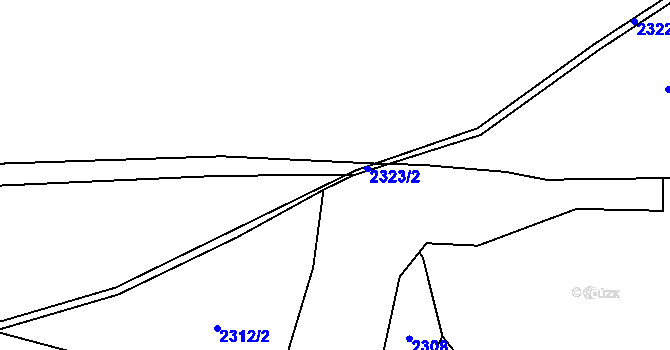 Parcela st. 457/1 v KÚ Hokov, Katastrální mapa