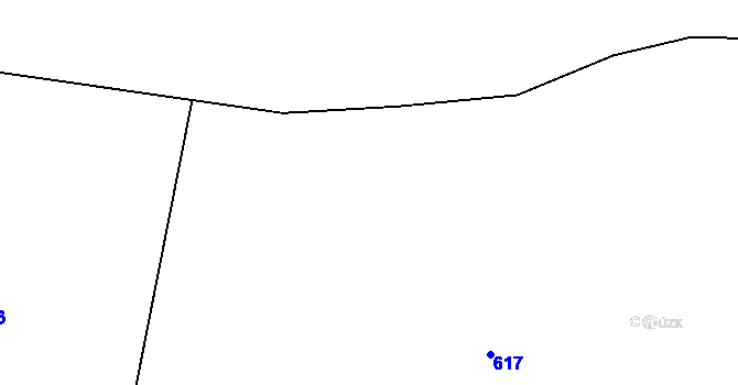 Parcela st. 130/13 v KÚ Hospozín, Katastrální mapa