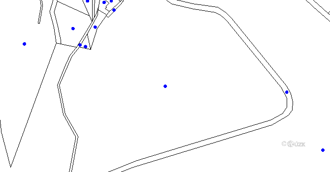 Parcela st. 727/25 v KÚ Hostašovice, Katastrální mapa