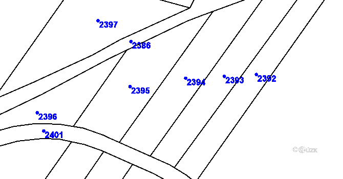 Parcela st. 578/3 v KÚ Hrdlořezy u Suchdola nad Lužnicí, Katastrální mapa