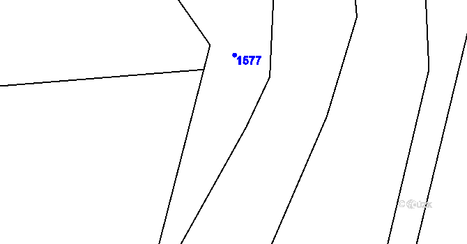 Parcela st. 248/57 v KÚ Hrochův Týnec, Katastrální mapa