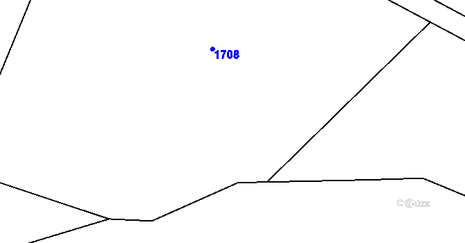 Parcela st. 289 v KÚ Hrochův Týnec, Katastrální mapa