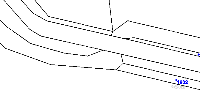 Parcela st. 320/9 v KÚ Hrochův Týnec, Katastrální mapa