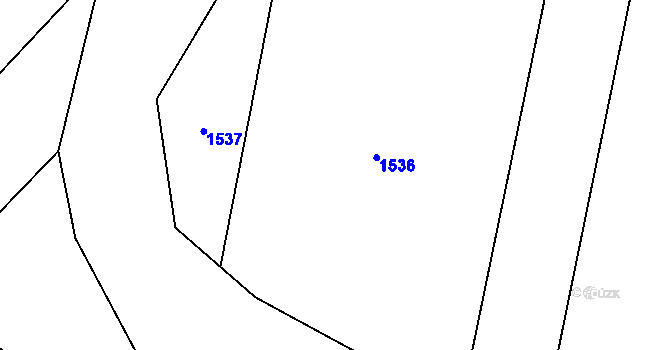 Parcela st. 484/11 v KÚ Hrochův Týnec, Katastrální mapa