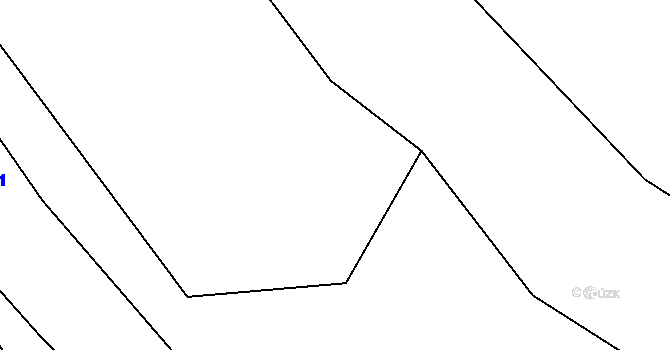 Parcela st. 1082/16 v KÚ Hrochův Týnec, Katastrální mapa
