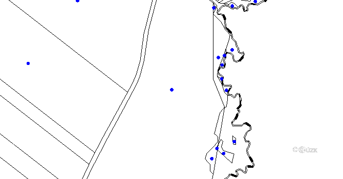 Parcela st. 915/12 v KÚ Hrozová, Katastrální mapa