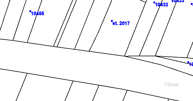 Parcela st. 630 v KÚ Hrušovany nad Jevišovkou, Katastrální mapa