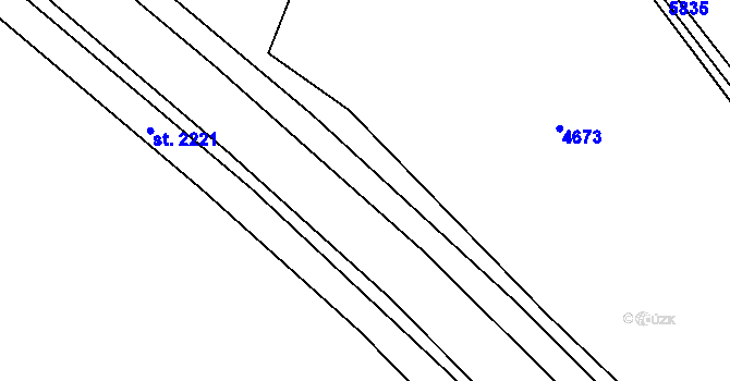 Parcela st. 3459/3 v KÚ Hrušovany nad Jevišovkou, Katastrální mapa