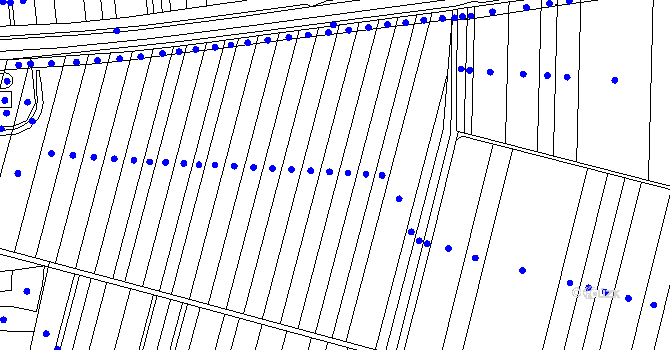 Parcela st. 4354/1 v KÚ Hrušovany nad Jevišovkou, Katastrální mapa