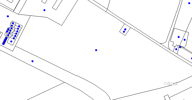 Parcela st. 4410/13 v KÚ Hrušovany nad Jevišovkou, Katastrální mapa