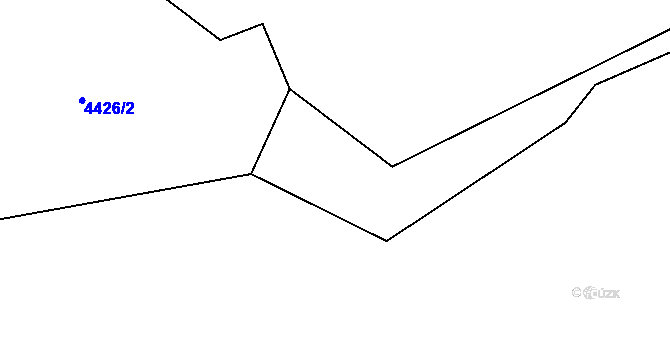 Parcela st. 4410/18 v KÚ Hrušovany nad Jevišovkou, Katastrální mapa