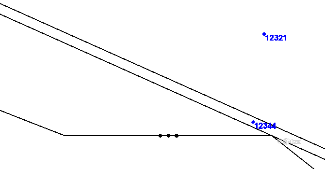 Parcela st. 4443 v KÚ Hrušovany nad Jevišovkou, Katastrální mapa