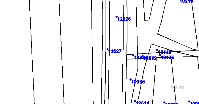 Parcela st. 4633/1 v KÚ Hrušovany nad Jevišovkou, Katastrální mapa