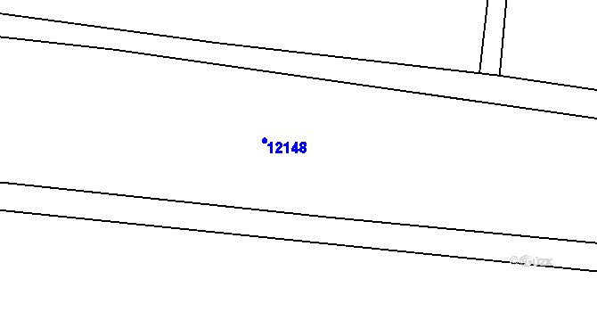 Parcela st. 5036 v KÚ Hrušovany nad Jevišovkou, Katastrální mapa