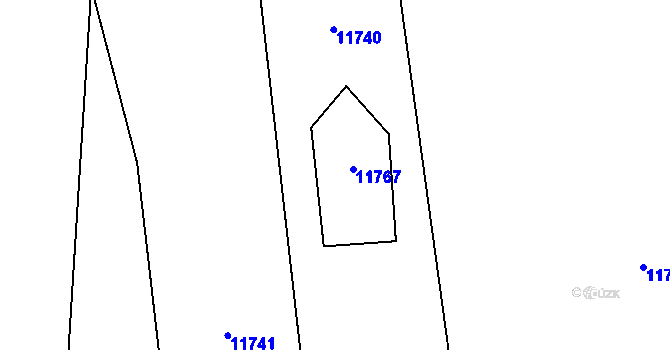 Parcela st. 5059 v KÚ Hrušovany nad Jevišovkou, Katastrální mapa