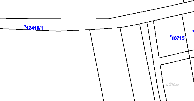 Parcela st. 5196/1 v KÚ Hrušovany nad Jevišovkou, Katastrální mapa
