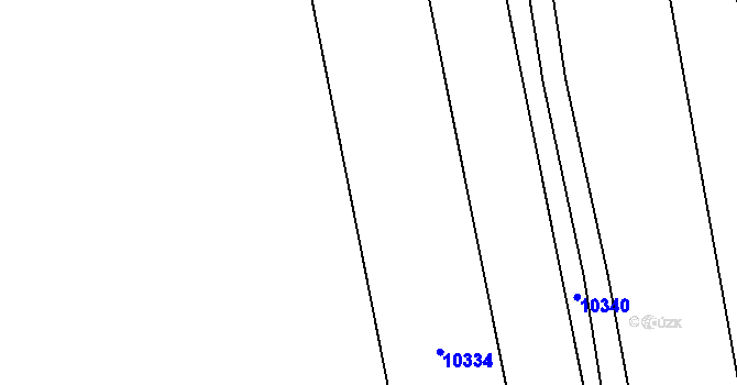 Parcela st. 5196/3 v KÚ Hrušovany nad Jevišovkou, Katastrální mapa