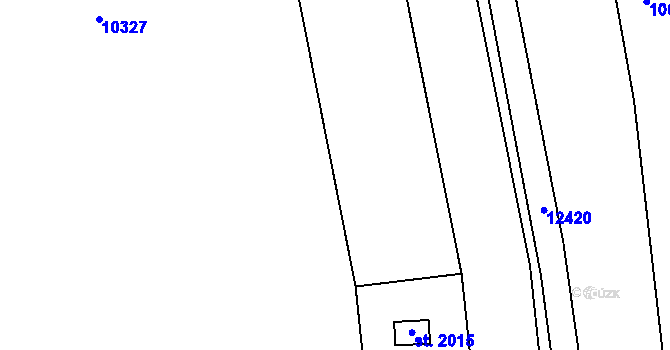 Parcela st. 5196/61 v KÚ Hrušovany nad Jevišovkou, Katastrální mapa